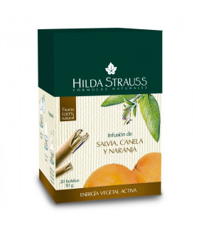 Infusión de Salvia, Canela y Naranja