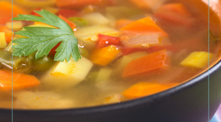 Sopa de verduras - Receta