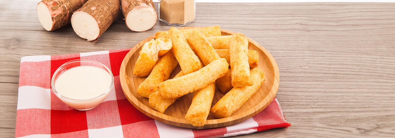 Croquetas de yuca - Receta