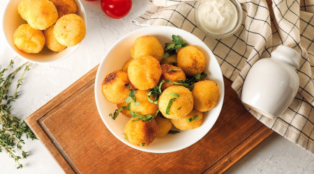 Croquetas de papa - Receta