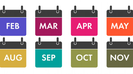 Los meses del año