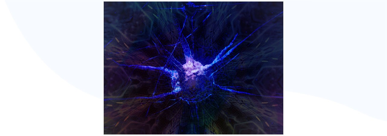 Las neuronas y el líquido de luz